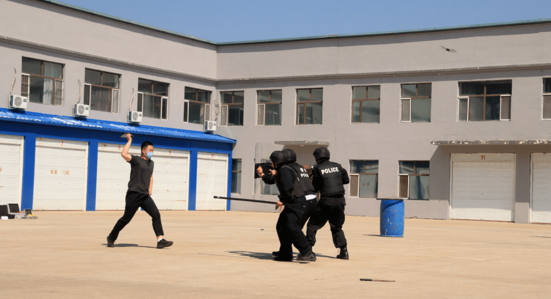 汤旺县公安局举行反恐处置演练_应急_能力_人员