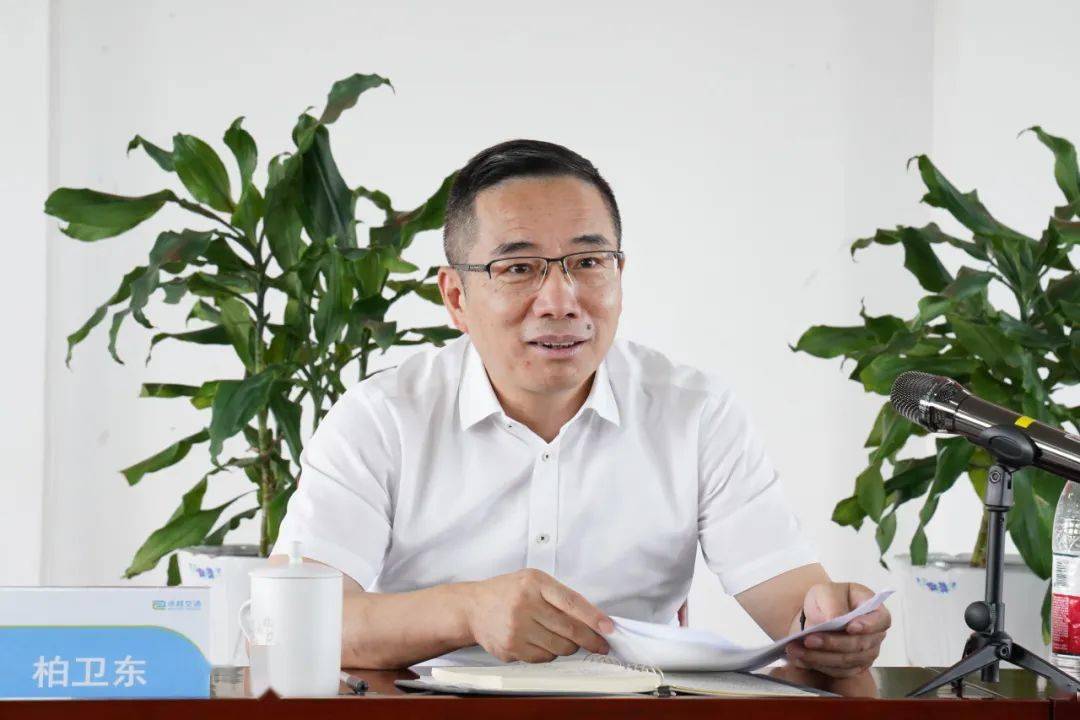 嘉通集团董事长柏卫东督查高速公路"三化一平"专项整治工作_运营_管理