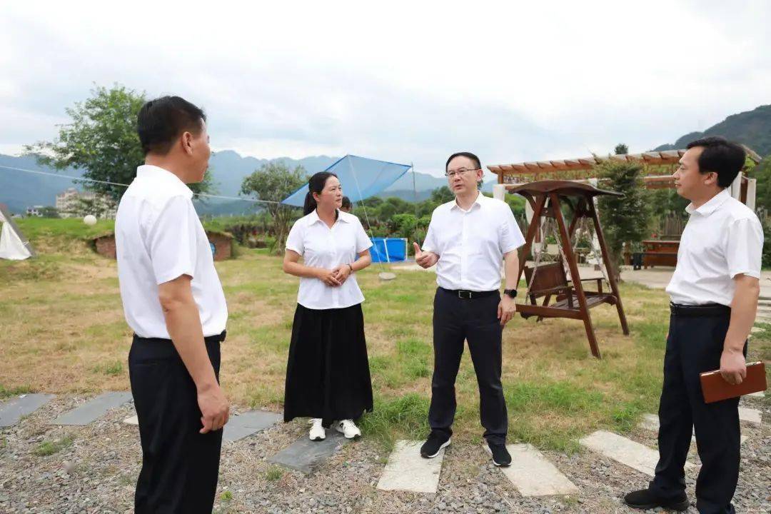 刘文华在庐山西海风景名胜区调研_发展_九江_情况