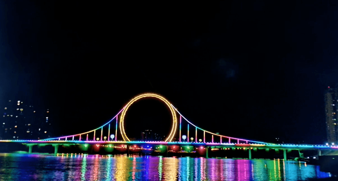 江油夜景图片