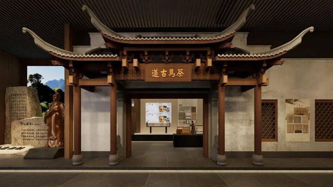 徐建華設計作品:茶文化展覽館_項目_小橋鎮_展廳