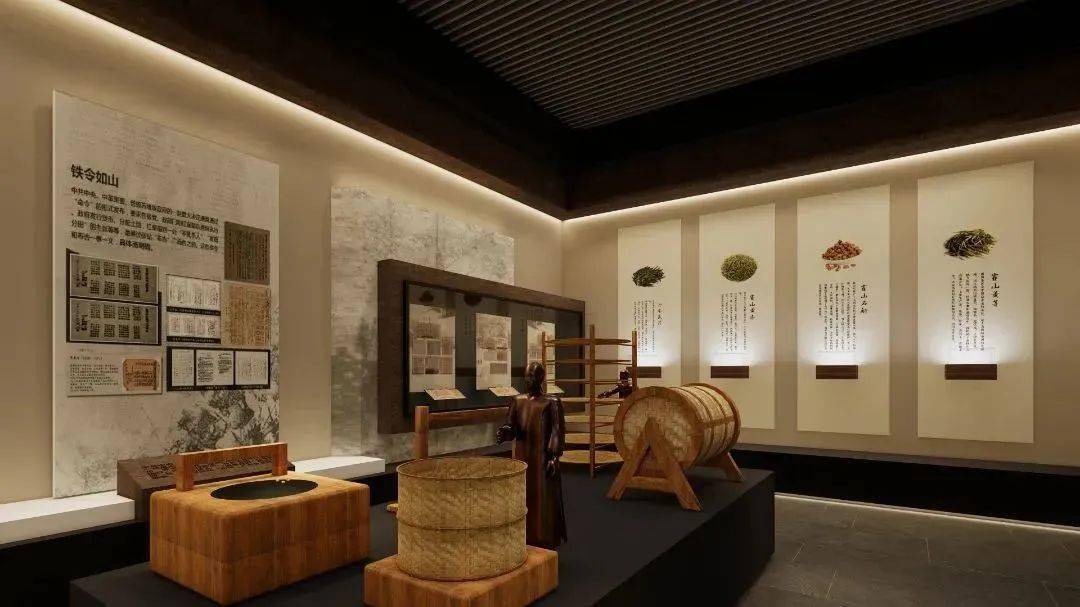 徐建华设计作品:茶文化展览馆_项目_小桥镇_展厅