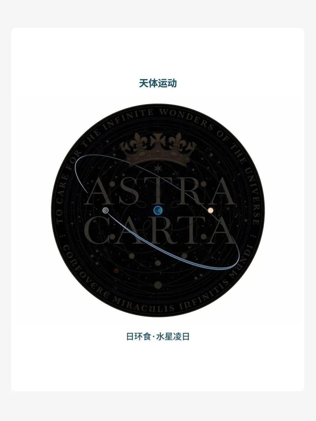 设计「我们对这个设计过程中展现出的天体节奏以及它们与地球上的生