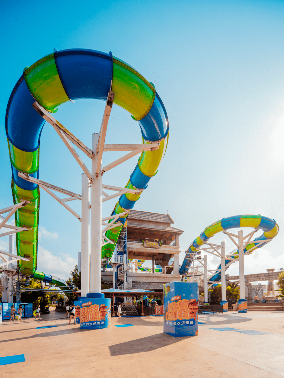 欢乐水寨最强玩水攻略带你击退35℃ 热浪 ‖ 甜甜的湘江朋友圈_项目