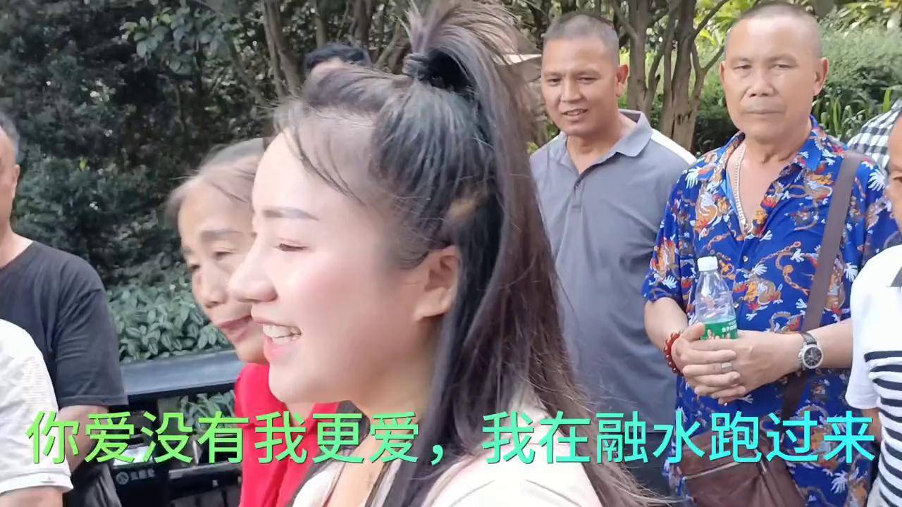 网红三妹,雒容婆,和柳江哥三人山歌对唱