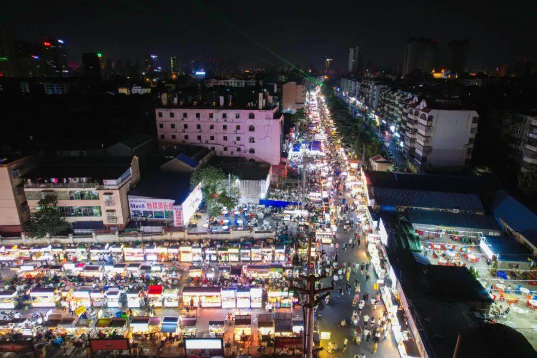 阜阳首个!今晚,就在二里井夜市!_小吃街_创业_示范