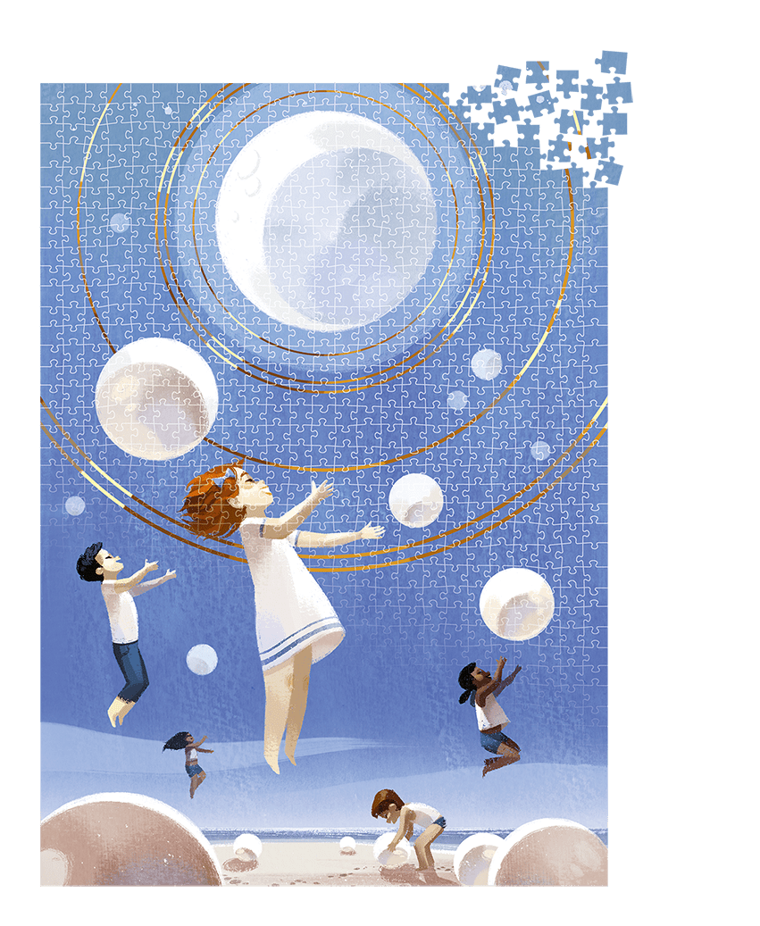 拼搭绘卷,组合浪漫 | 14款《画物语》主题拼图现已登陆asmodee天猫