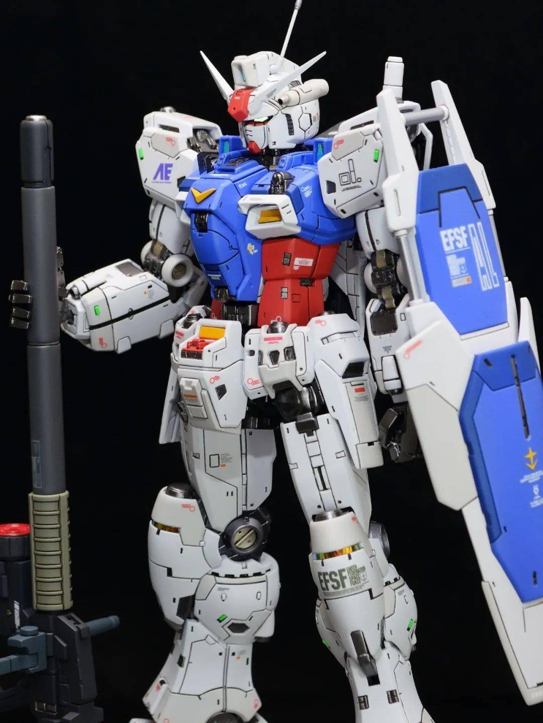 rg高达gp01还能再进化到什么程度?原来小比例也能做出庞然大物的模样!