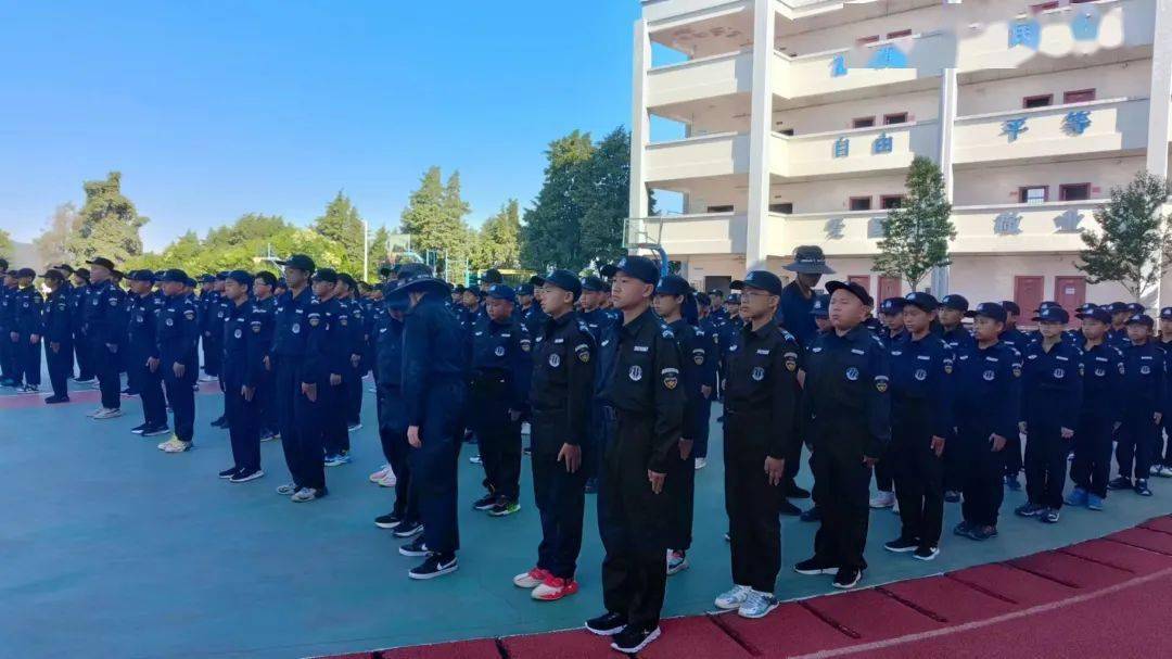 少年警校 ▏楚雄少年警校日常训练来啦,一起了解一下吧_进行_素质