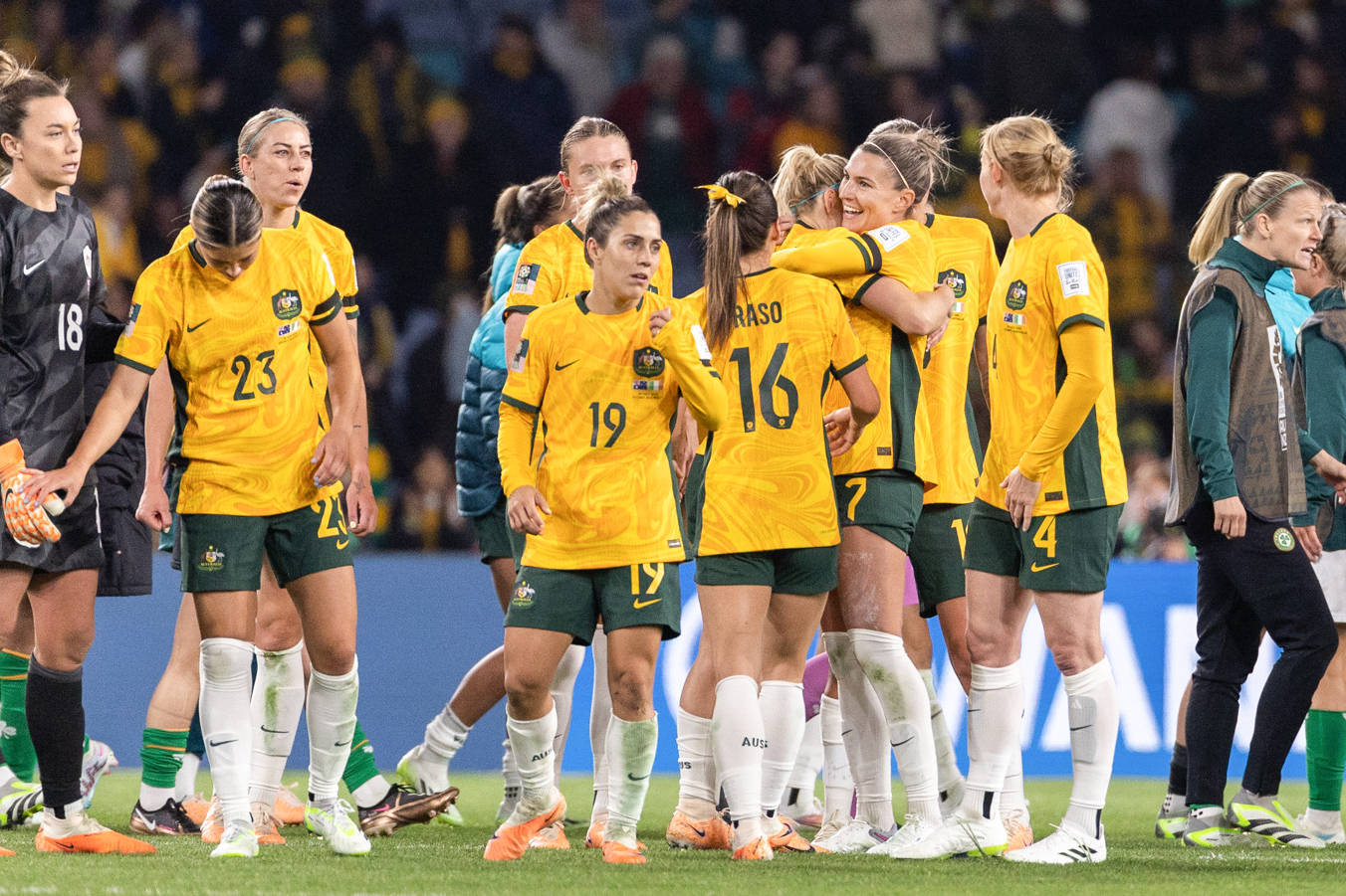 女足世界杯丨东道主澳大利亚队首战小胜爱尔兰队