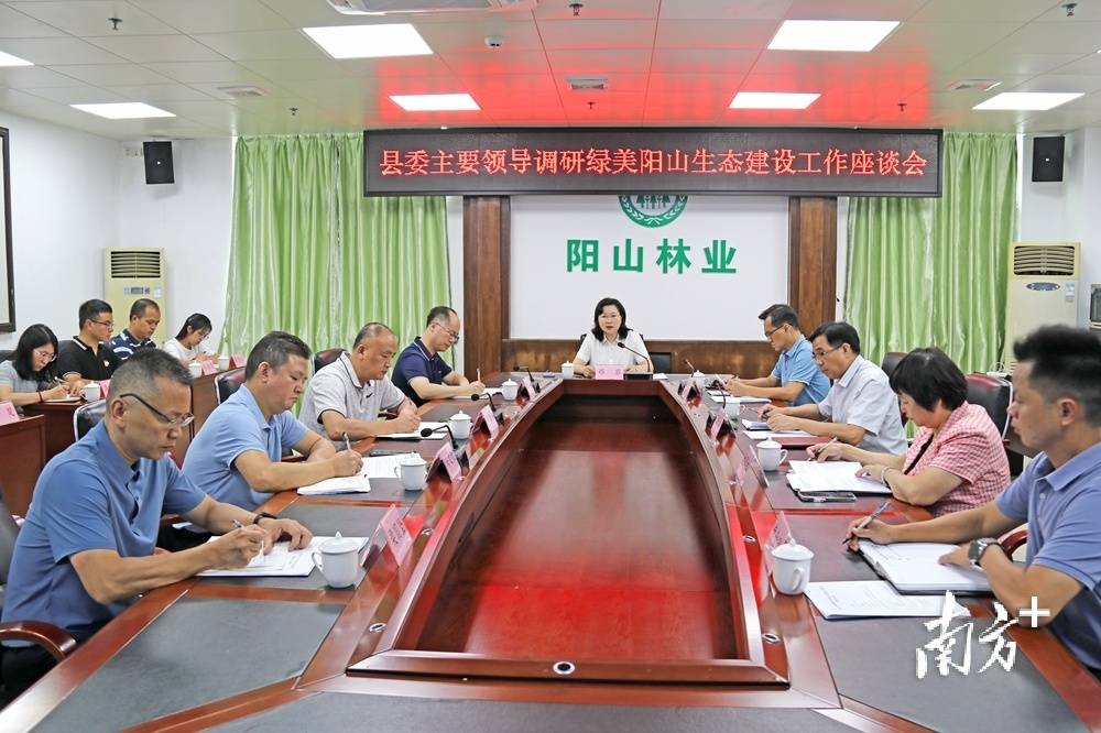 全面推进绿美阳山生态建设取得新成效|邓菲率队调研督导绿美阳山生态