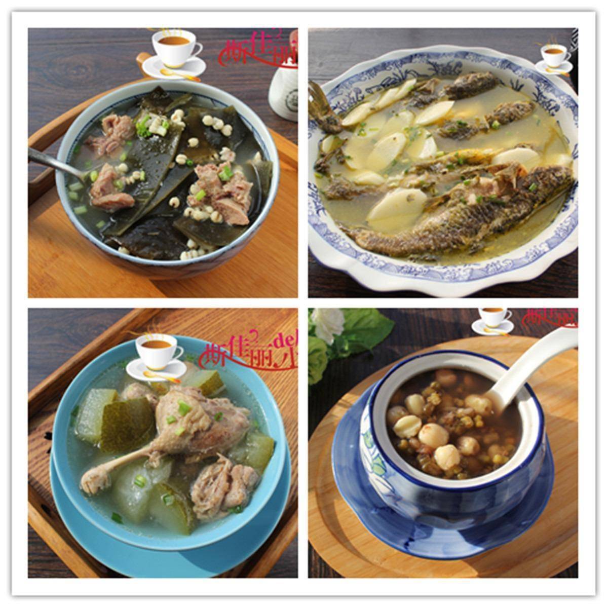 “大暑喝汤，入秋不慌”，今日大暑，常喝这四道汤，解暑祛湿降火_姜片_葱花_节气