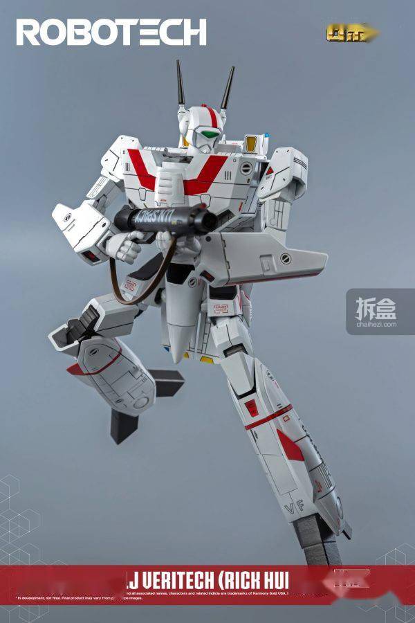 threezero 太空堡垒 robo-dou vf-1j变形战斗机 可动机甲