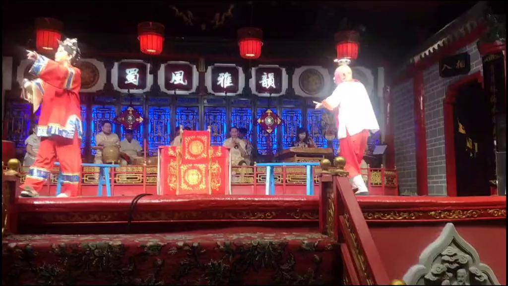 川剧名丑角兰家富老师,论滚灯无人出他之右,太棒了川剧滚灯