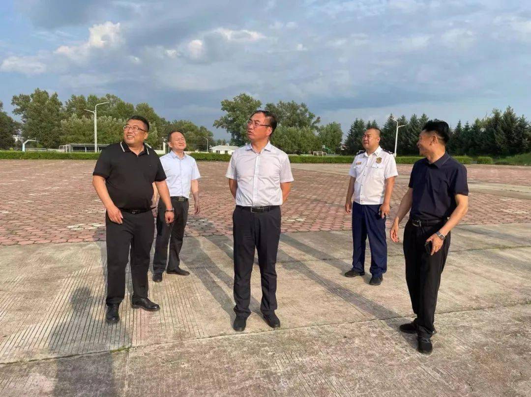 林口县委书记付刚带队深入人员密集场所开展消防检查