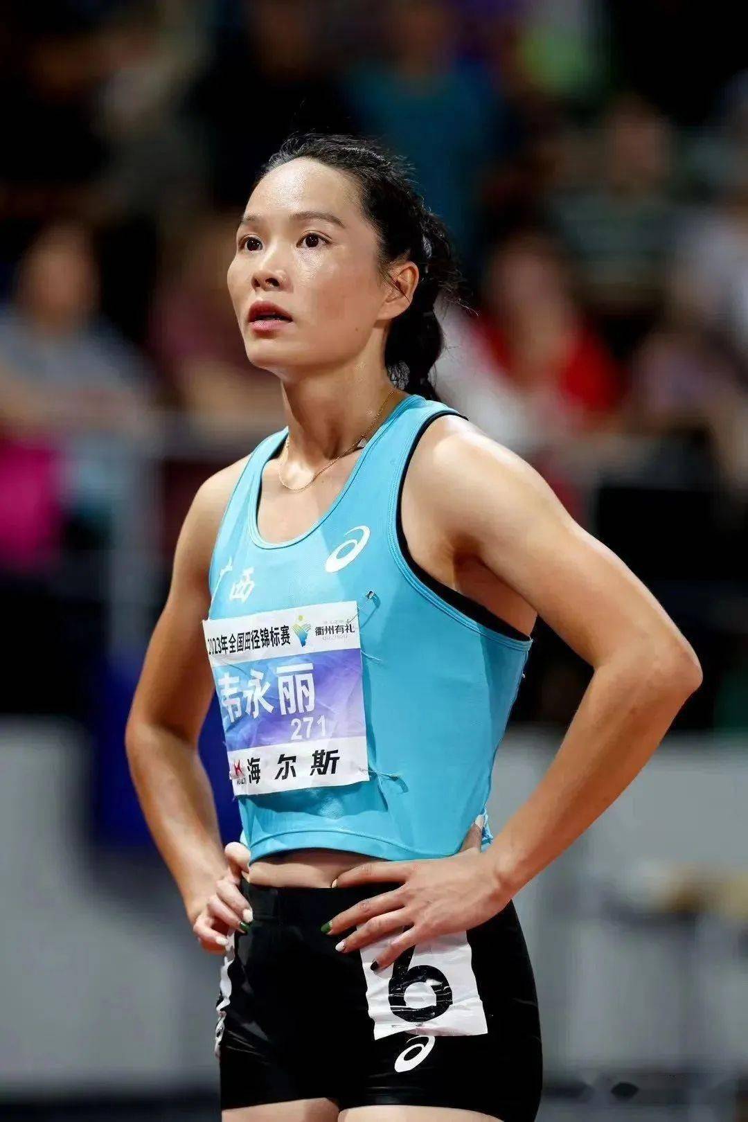 祝贺韦永丽勇夺女子百米冠军_田径_接力_广西