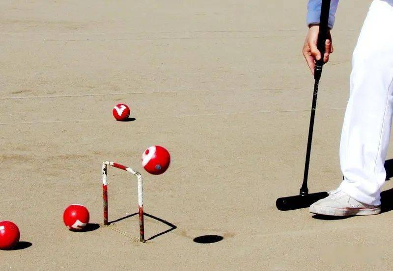 【老健会门球前期报道】门球技术简介_姿势_比赛_纵向