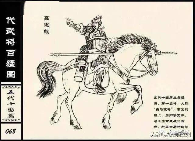 中国古代武将百猛图图片