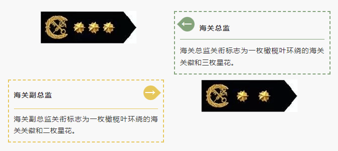 20周年!海关关衔你知道多少?_二级关务监督_关徽_肩章