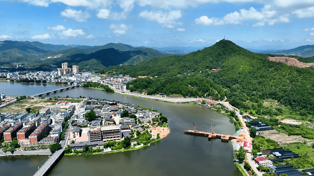 会昌夜游湘江三江步行桥建设如火如荼,预计年底通交付使用_发展_项目