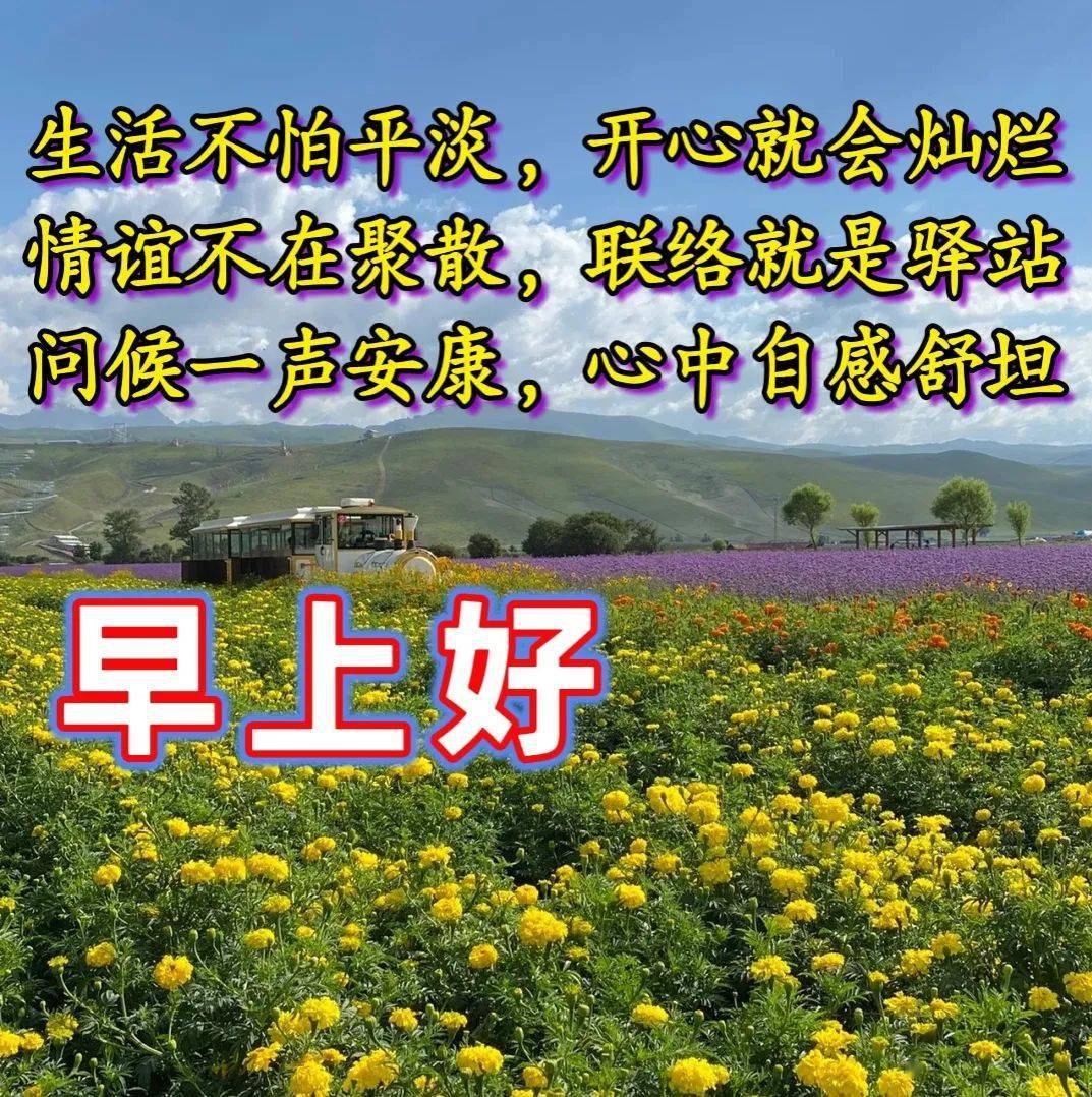 8月6日周日,微信唯美早上好的问候语祝福图片_生活_开心_平安