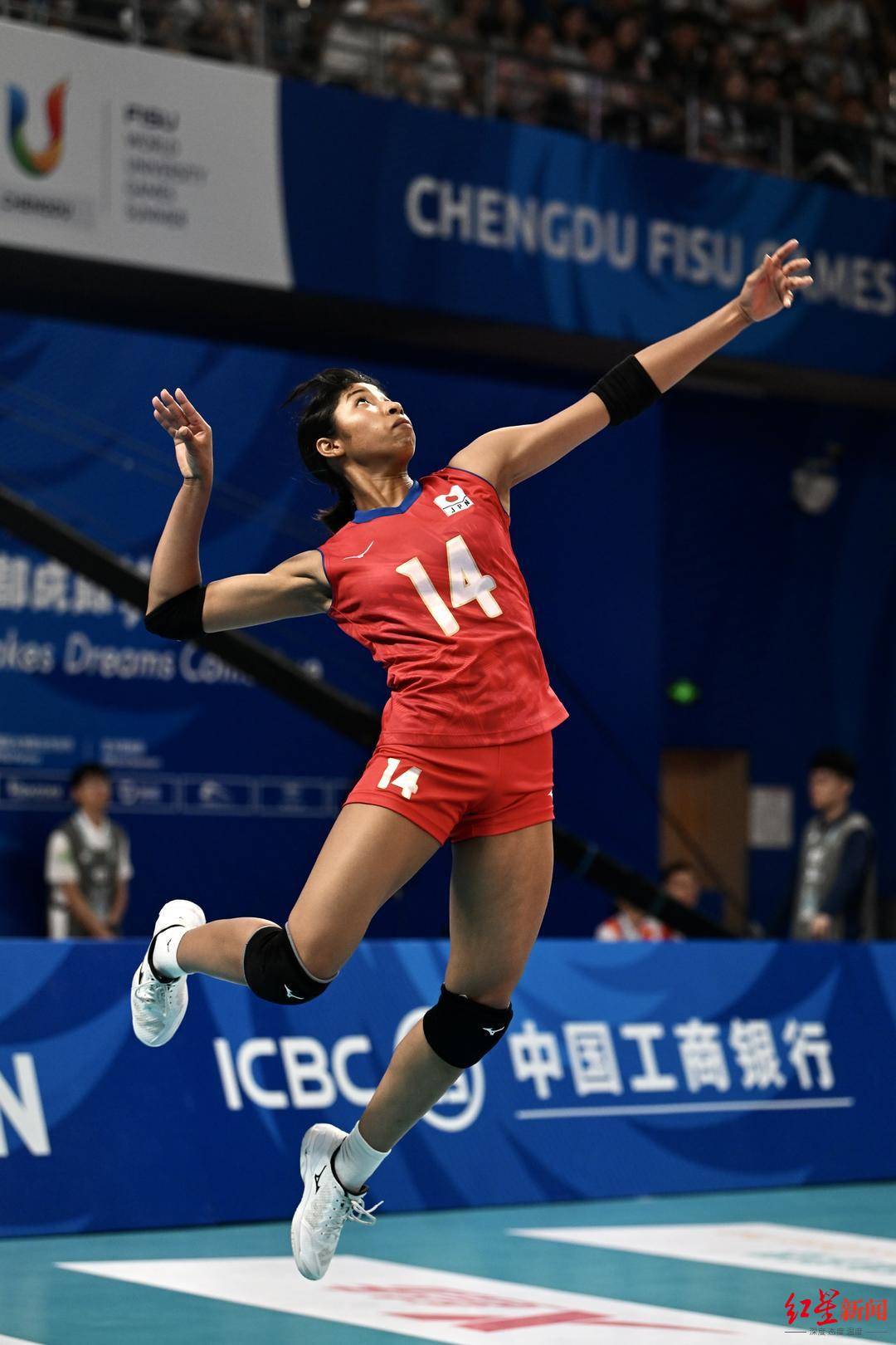 大运精彩瞬间丨排球女将_中国队_日本队_比赛