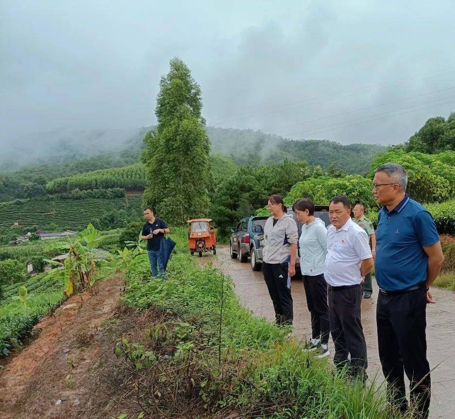 8月5日至6日,县委书记杨建忠到凤山镇,民乐镇调研.
