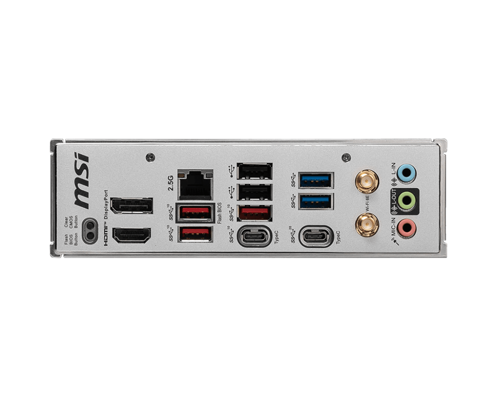 微星公布B650M PROJECT ZERO背插主板 背部IO接口包括HDMI、DP、双USB-C等