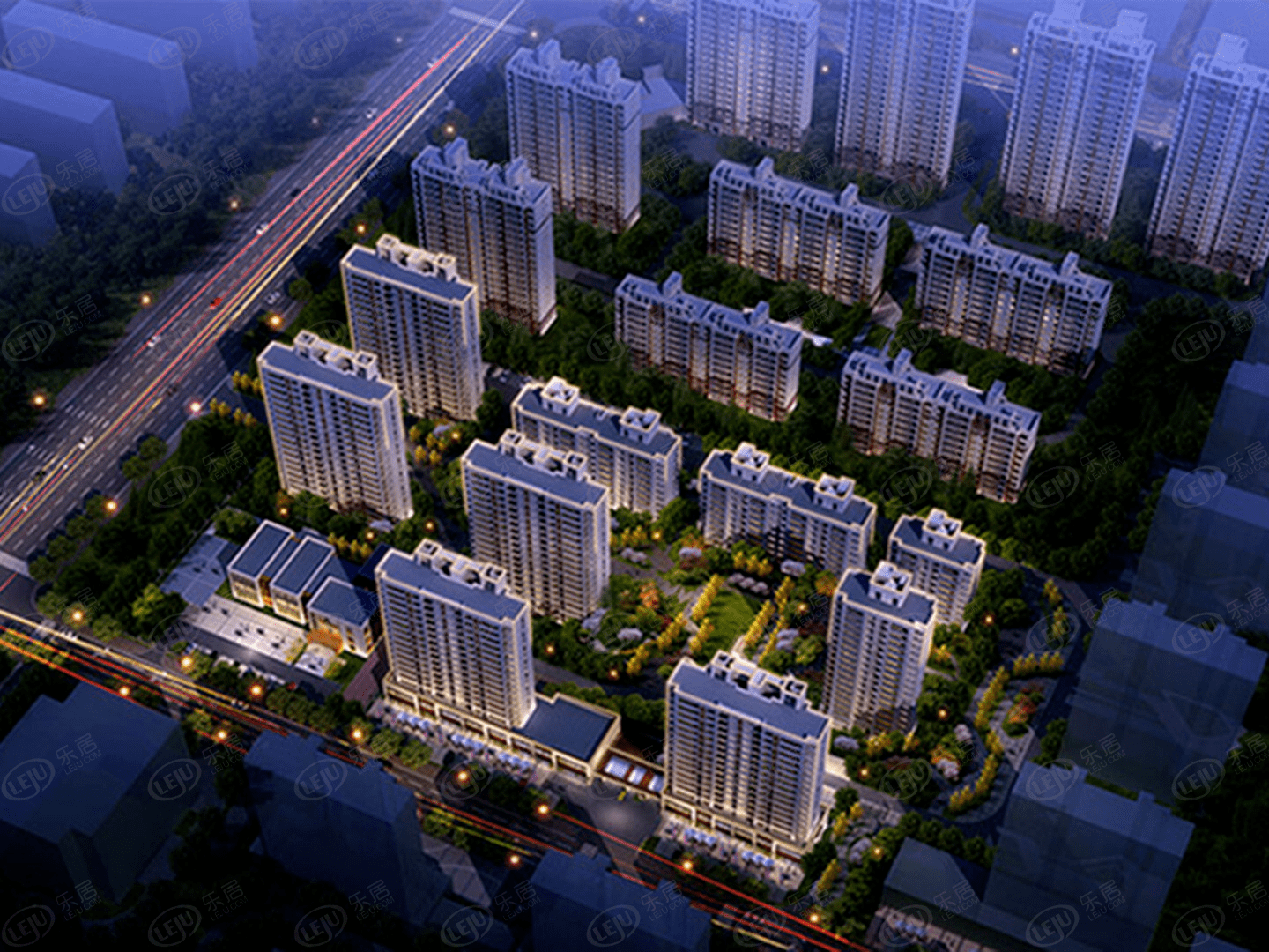 平度市平度海信九贤府 户型建面约90~142㎡_配有_信息_楼盘