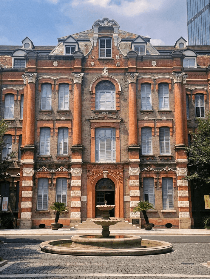 本月限时免费开放!看看徐家汇这幢百年建筑有多美_崇思楼_公学_中国