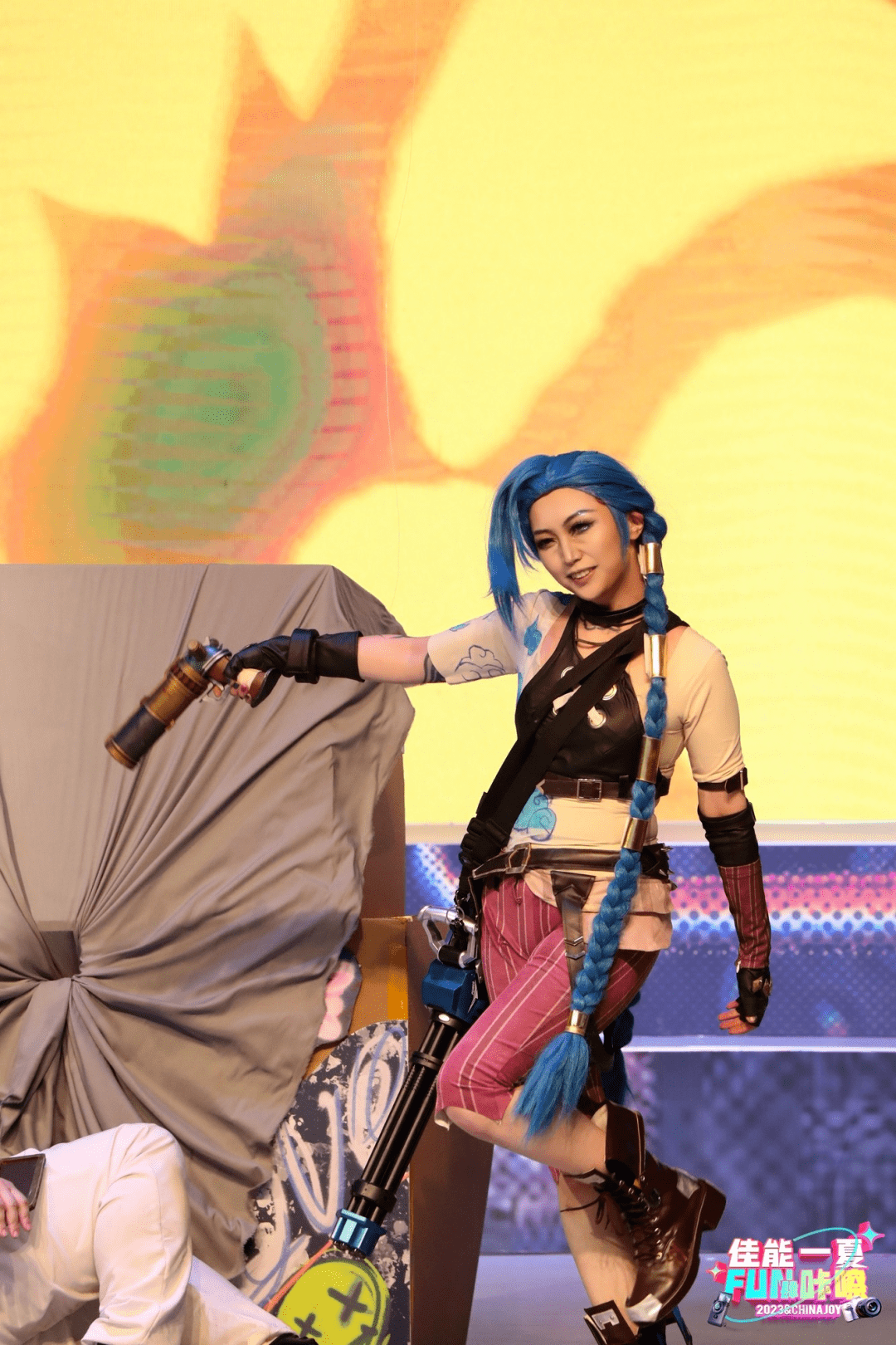 燃爆现场 2023万达广场×chinajoy cosplay超级联赛总决赛_coser_观众