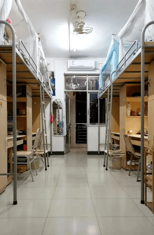 广州国际校区大学城校区宿舍风扇空调已实现全覆盖,全新滚筒洗衣机