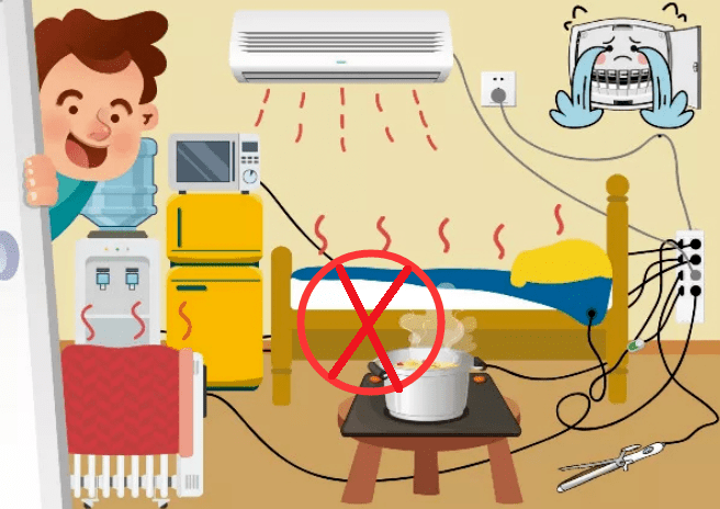 要请专业电工检查电路或电器是否存在漏电,短路的情况,排查家中使用的