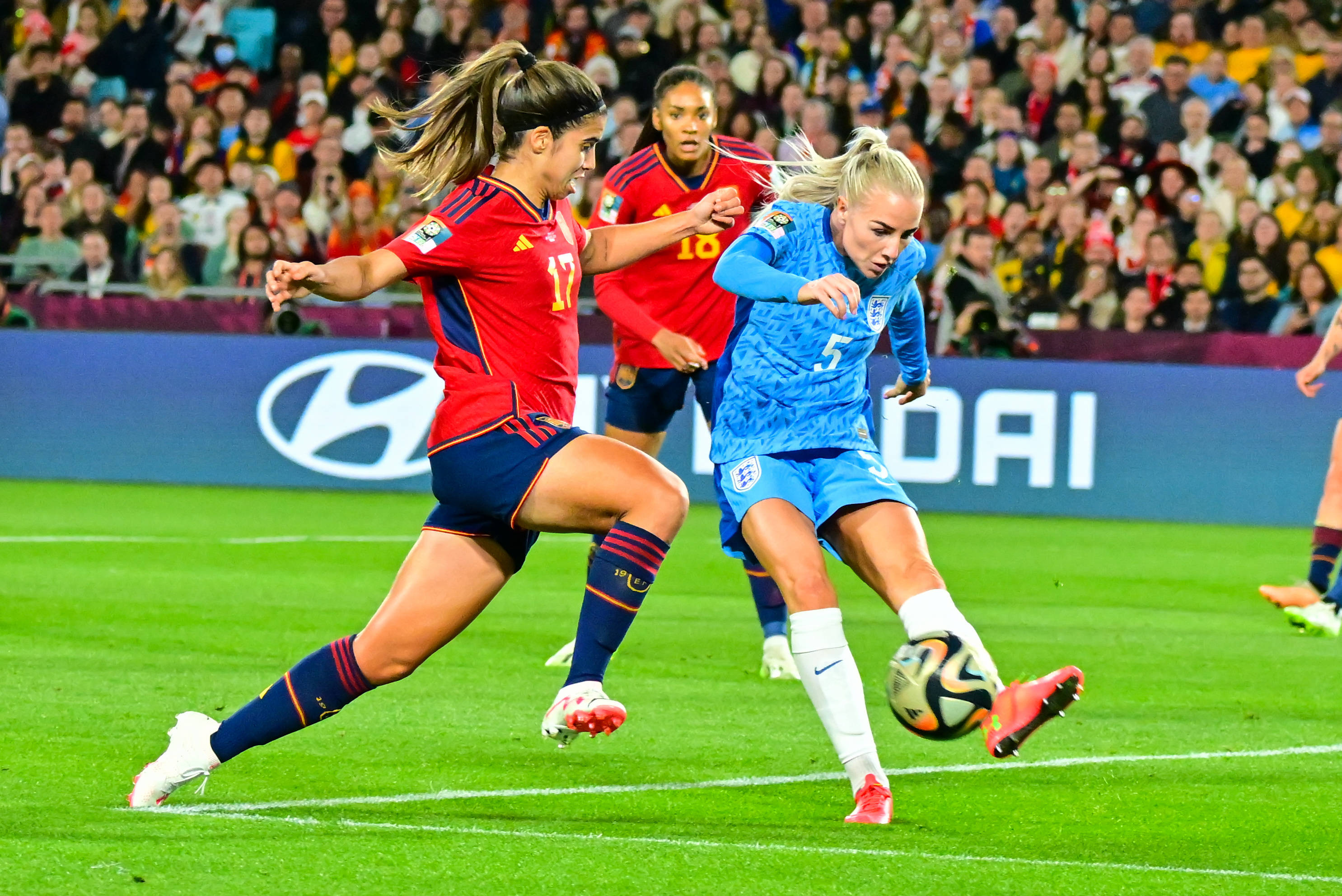 2023女足世界杯 西班牙队赢得冠军