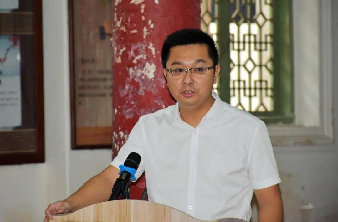 饶平教育局党组成员沈凡皓同志讲话三饶镇副书记镇长陈汉中同志讲话.