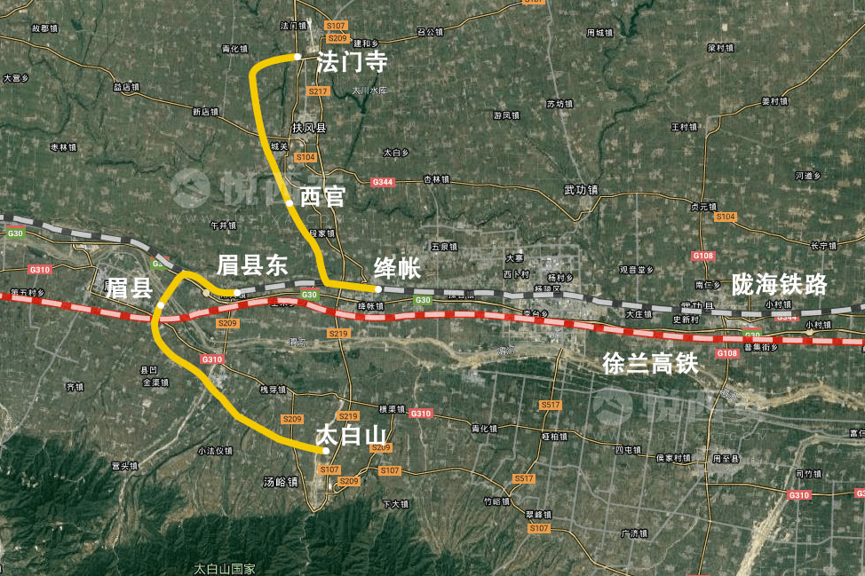 关中城际铁路叫停图片