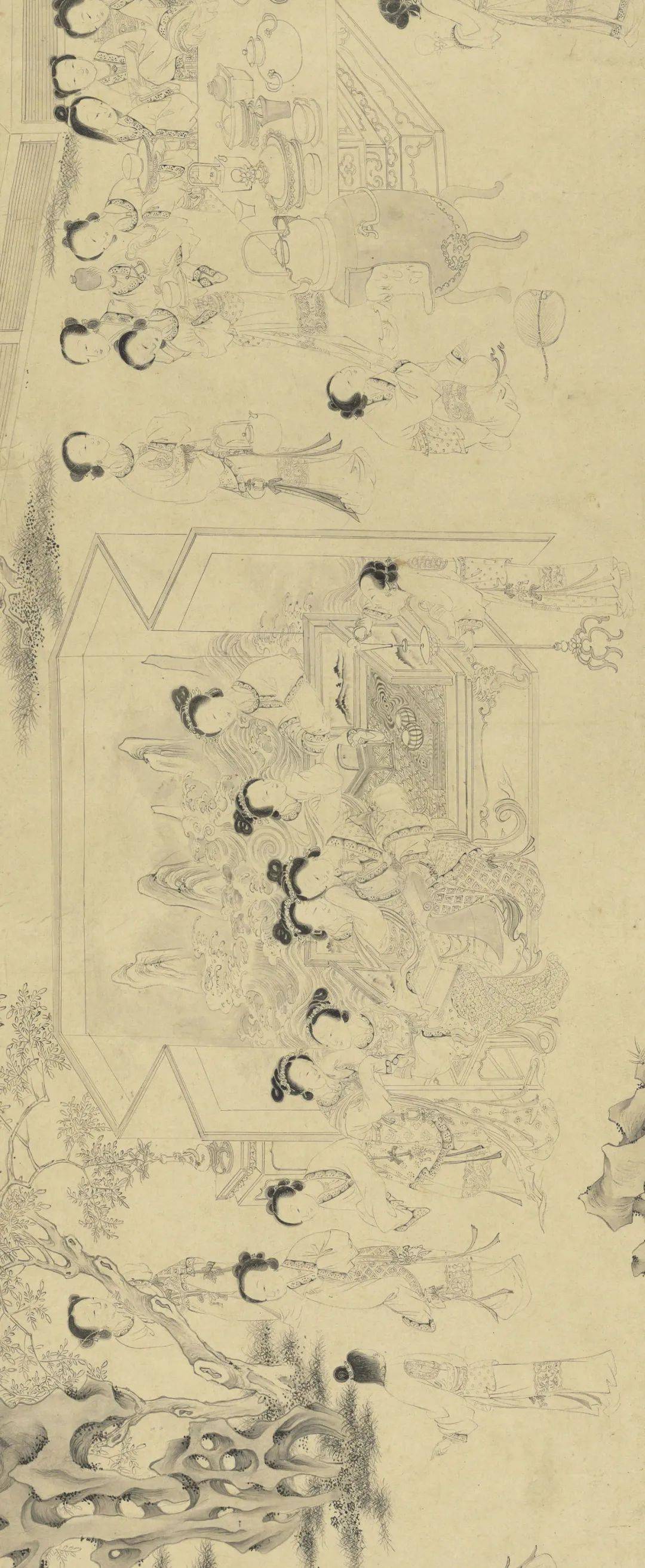 明 仇英 乞巧图