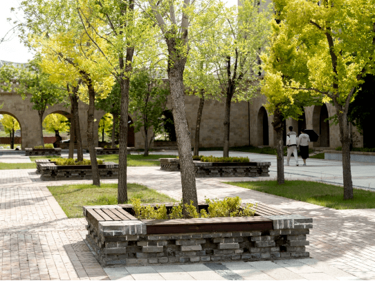 大学校园休憩空间设计图片