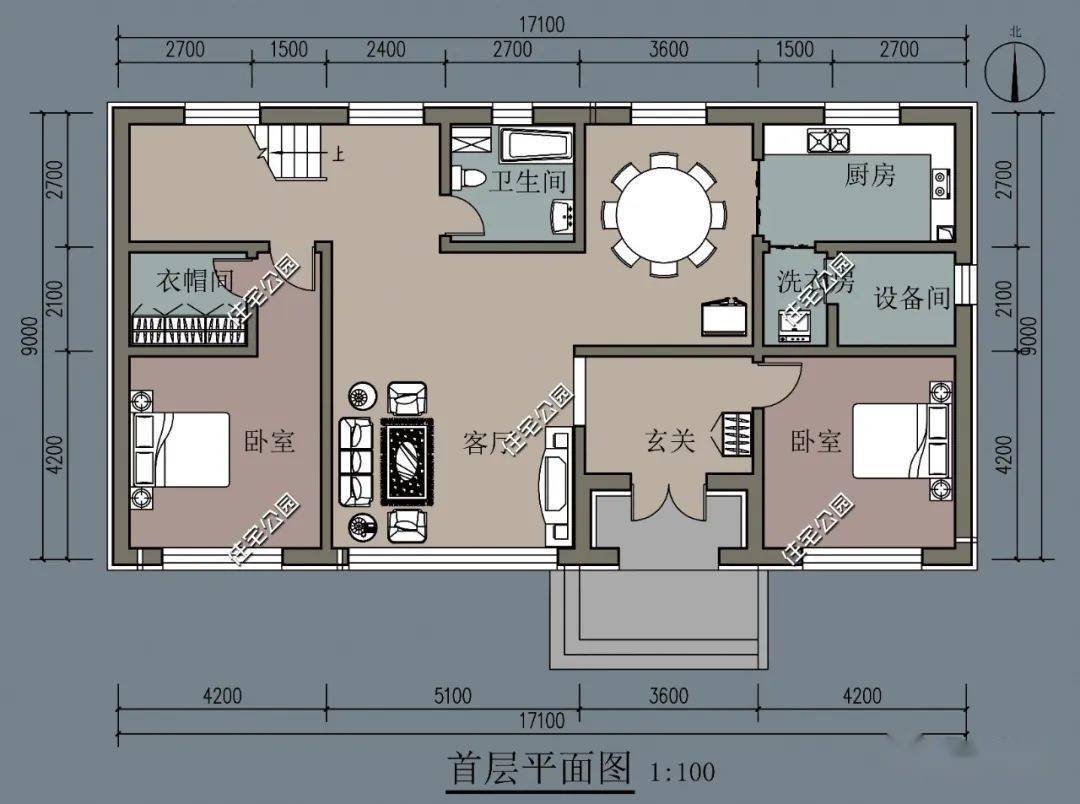 10套2层农村自建房户型图