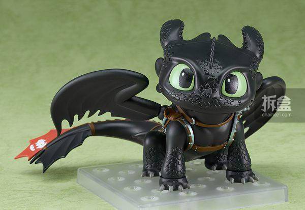 goodsmile gsc 粘土人 驯龙高手 无牙仔 q版电影手办_官方_ver_翅膀