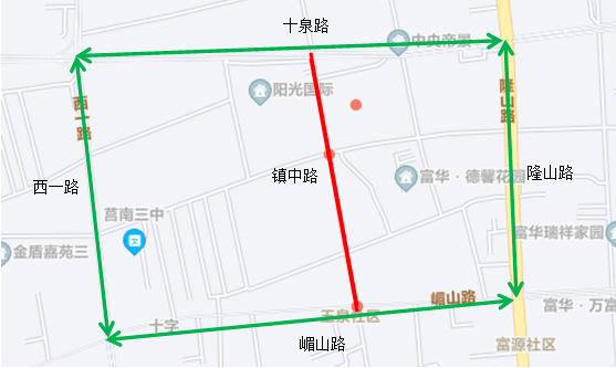 莒南县隆山路地图图片