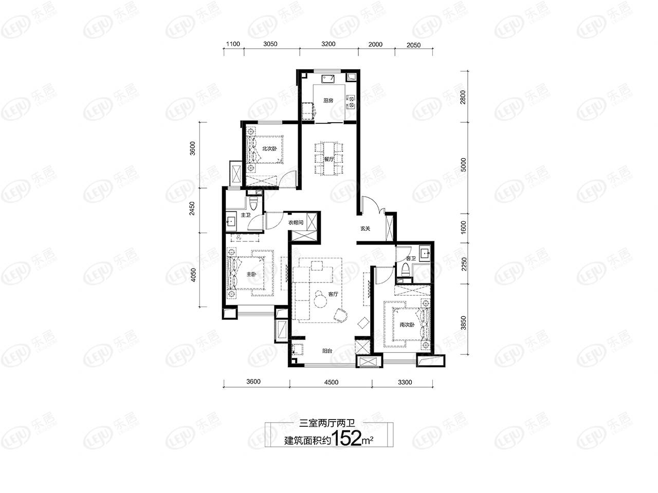 融创外滩壹号湾住宅 户型面积88~229㎡