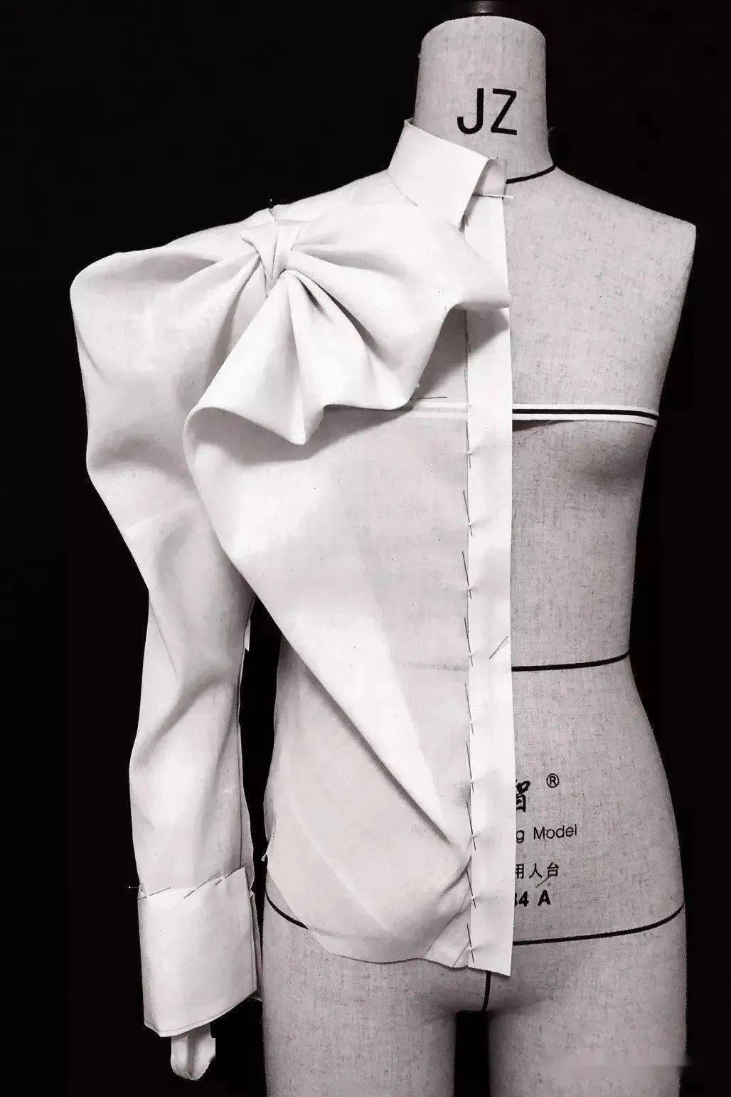 造型感创意立裁合集·附裁剪图!(比成衣还要好看)_服装_公众_设计