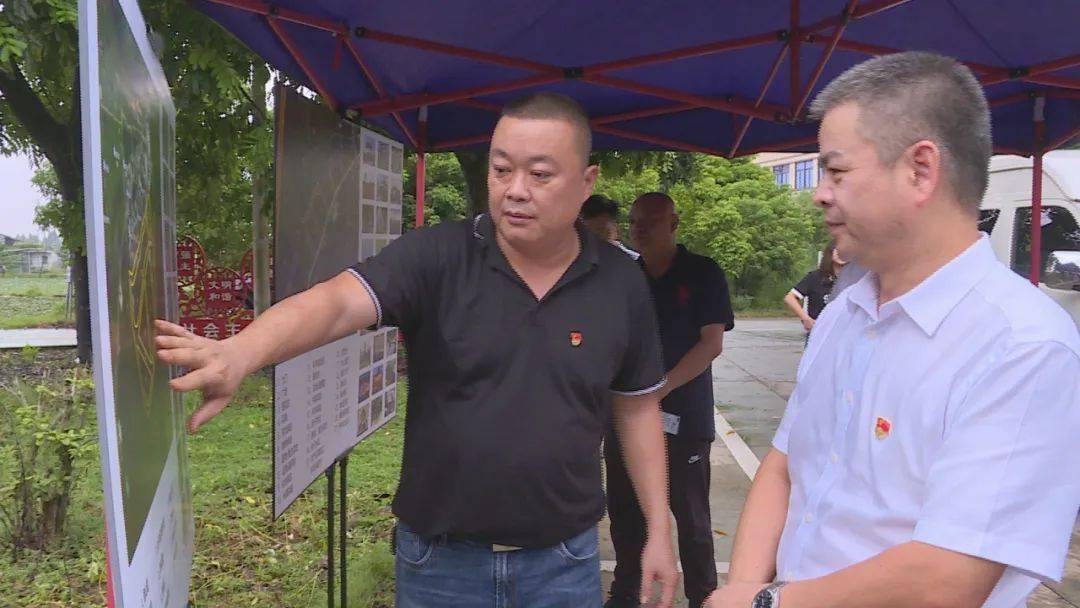 文明创建 | 区委书记王楚彬带队到上华镇云乔村