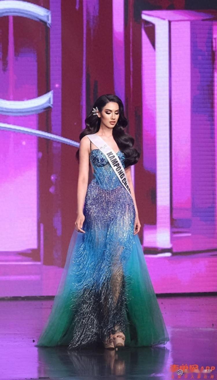 【组图】身高1米78!柬埔寨环球小姐出炉_钟淑玛_柬媒_单网