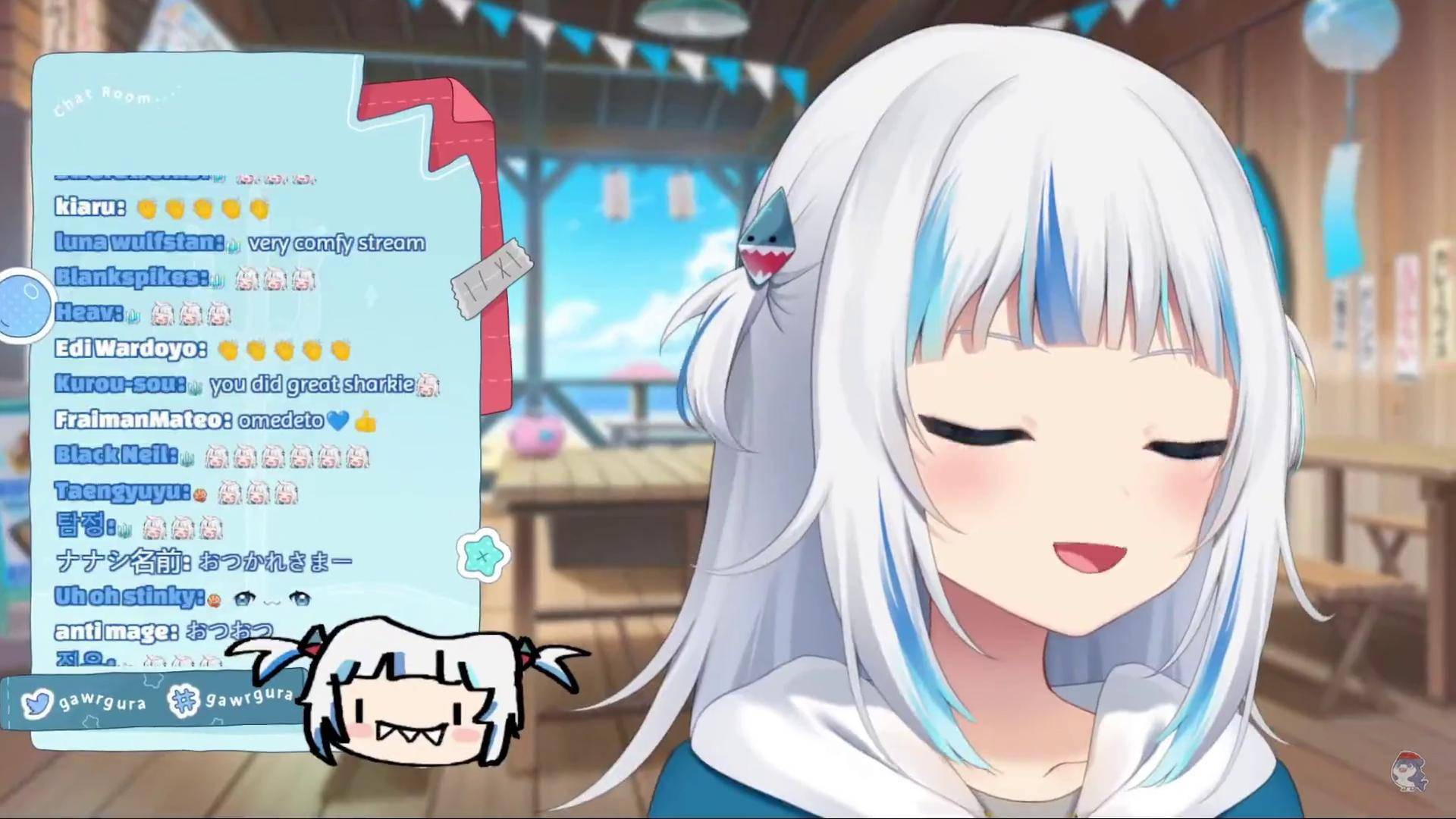 没想到最后还要还贷款gura 虚拟主播 vtuber 古拉小鲨鱼 虚拟偶像