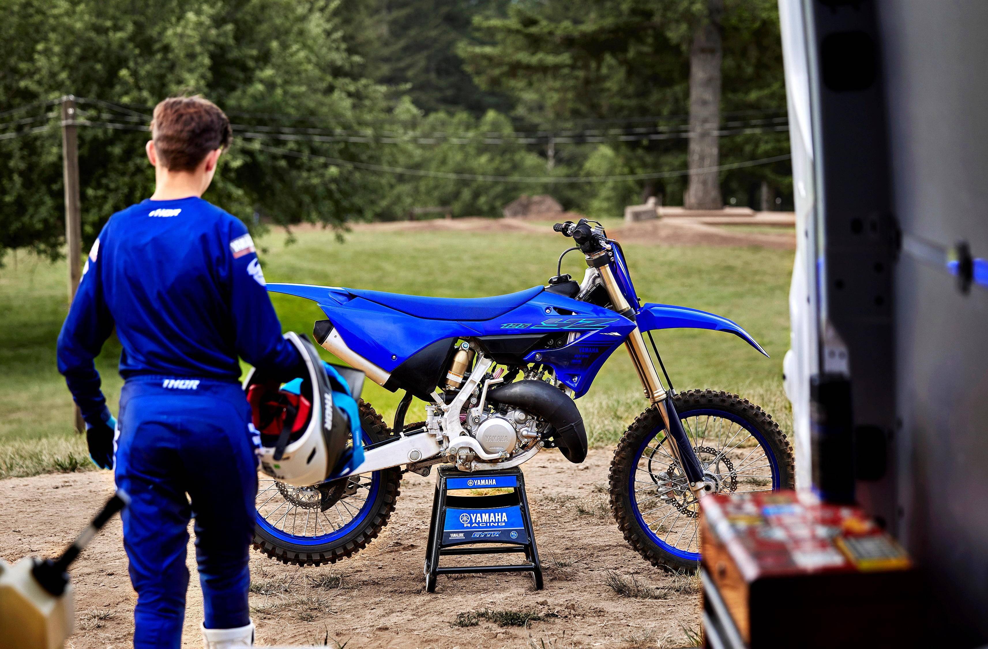 yamaha 2024 yz125lc 五十周年纪念版越野赛车