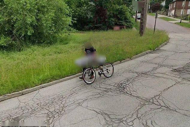 谷歌街景无意间拍到一个男子,全美网友一看,汗毛直立:这是个杀人犯啊.