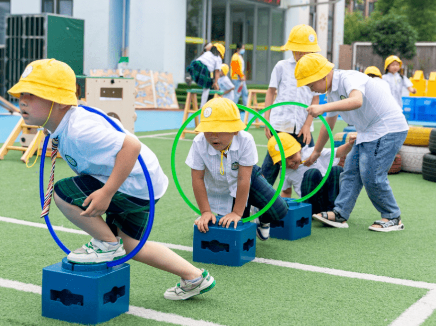 体能大循环这样开展,让孩子在运动中健康成长_活动_幼儿_进行