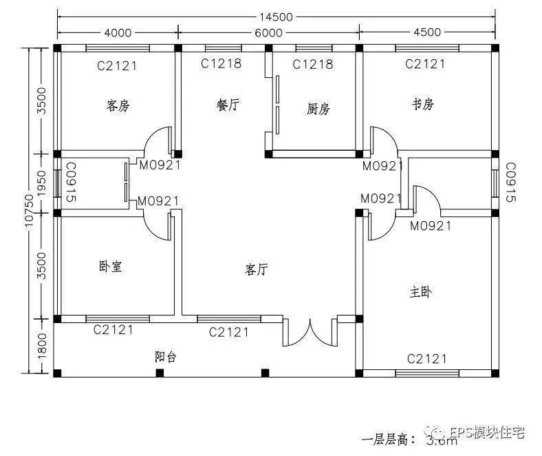 房屋平面cad图纸图片图片